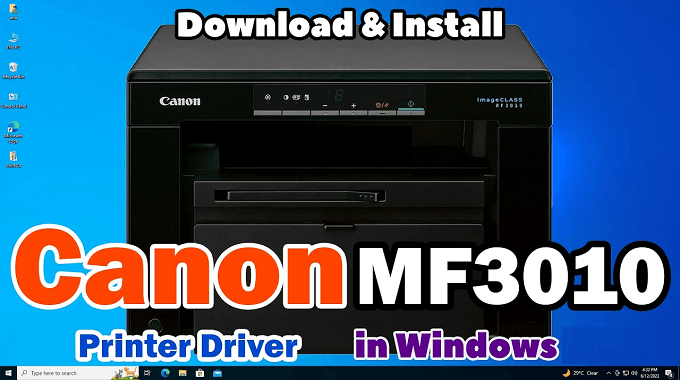 MF3010 Printer Driver - Canon MF3010 Driver Software