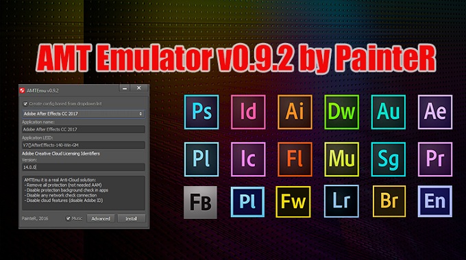 amtemu adobe cc 2018 mac