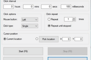 Auto Clicker - Allows you to automatically perform mouse clicks