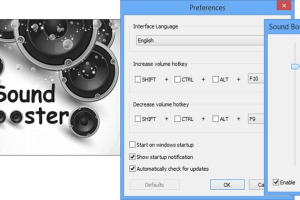 Sound Booster - Audio amplifier for PC