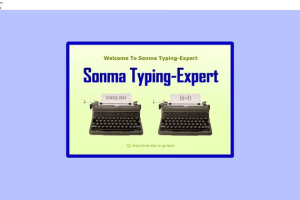 Sonma Typing-Expert - Experience easy and effective typing practice